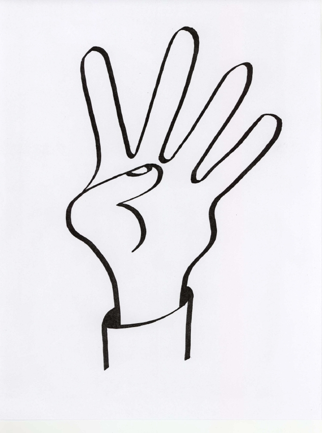 Middle Finger Drawing To Use Resource Clipart