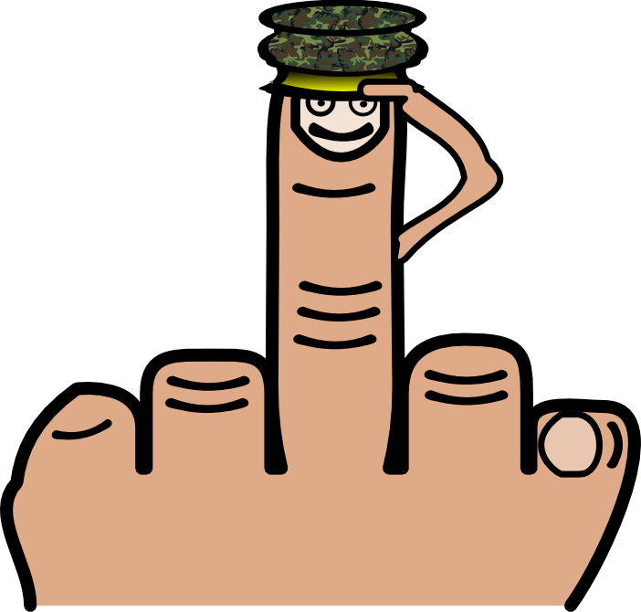 Clip Art Middle Finger Free Download Png Clipart