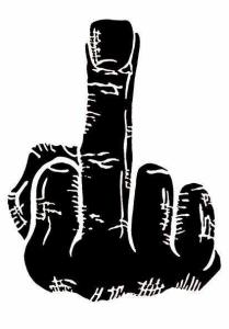 Middle Finger Cartoons Clipart Clipart