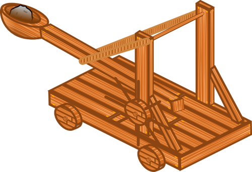 Catapult Device Clipart