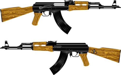 Ak 47 Rifle Clipart
