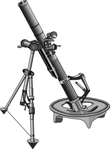 Mortar Weapon Clipart