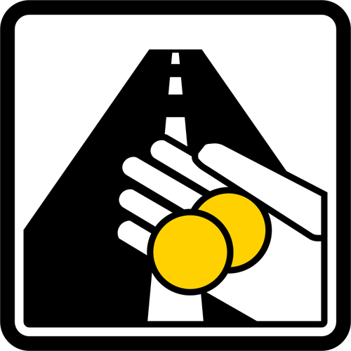 Toll Road Sign Clipart