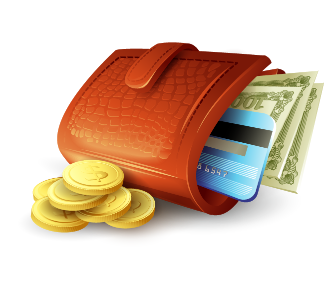Money Coin Wallet Banknote Bag Free HD Image Clipart