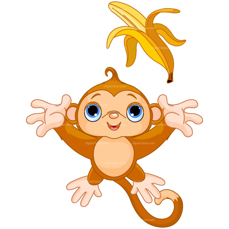 Banana Monkey Dromggl Top Png Image Clipart