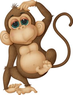 Cute Monkey Cute Monkey Cute Download Png Clipart