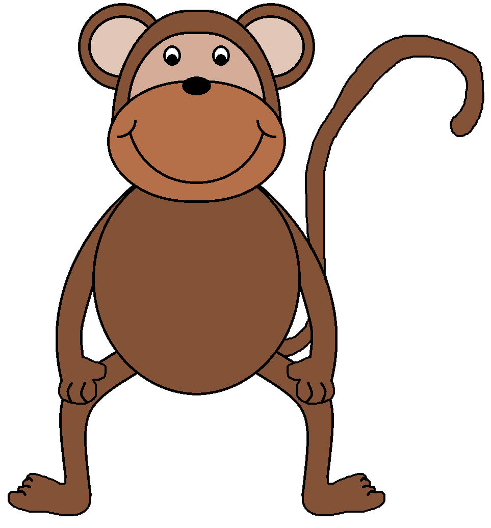 Monkey Baboon Dromggc Top Clipart Clipart