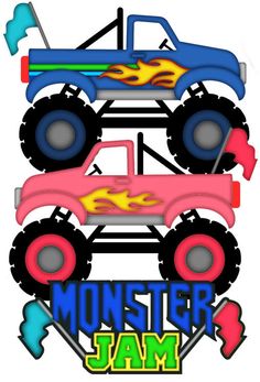 Monster Truck Little Boys' Birthdays To Clipart