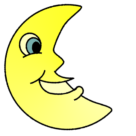 Cute Moon Good Night And Image Clipart