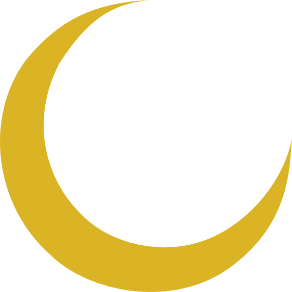 Crescent Moon At Vector Free Download Clipart