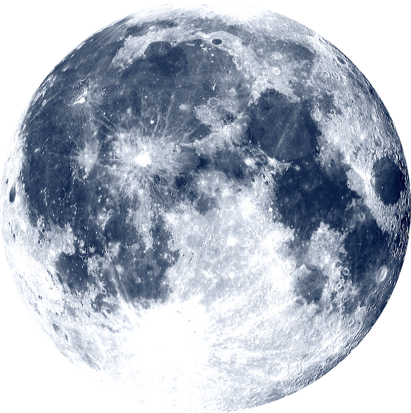 Satellite Full Natural Moon Planet Fantasy Astronomy Clipart