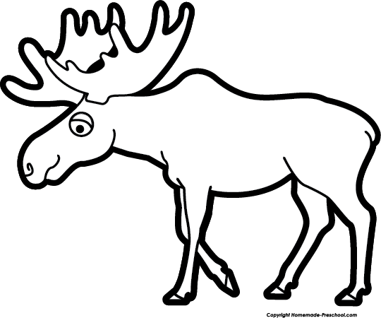 Free Moose Clipart Clipart