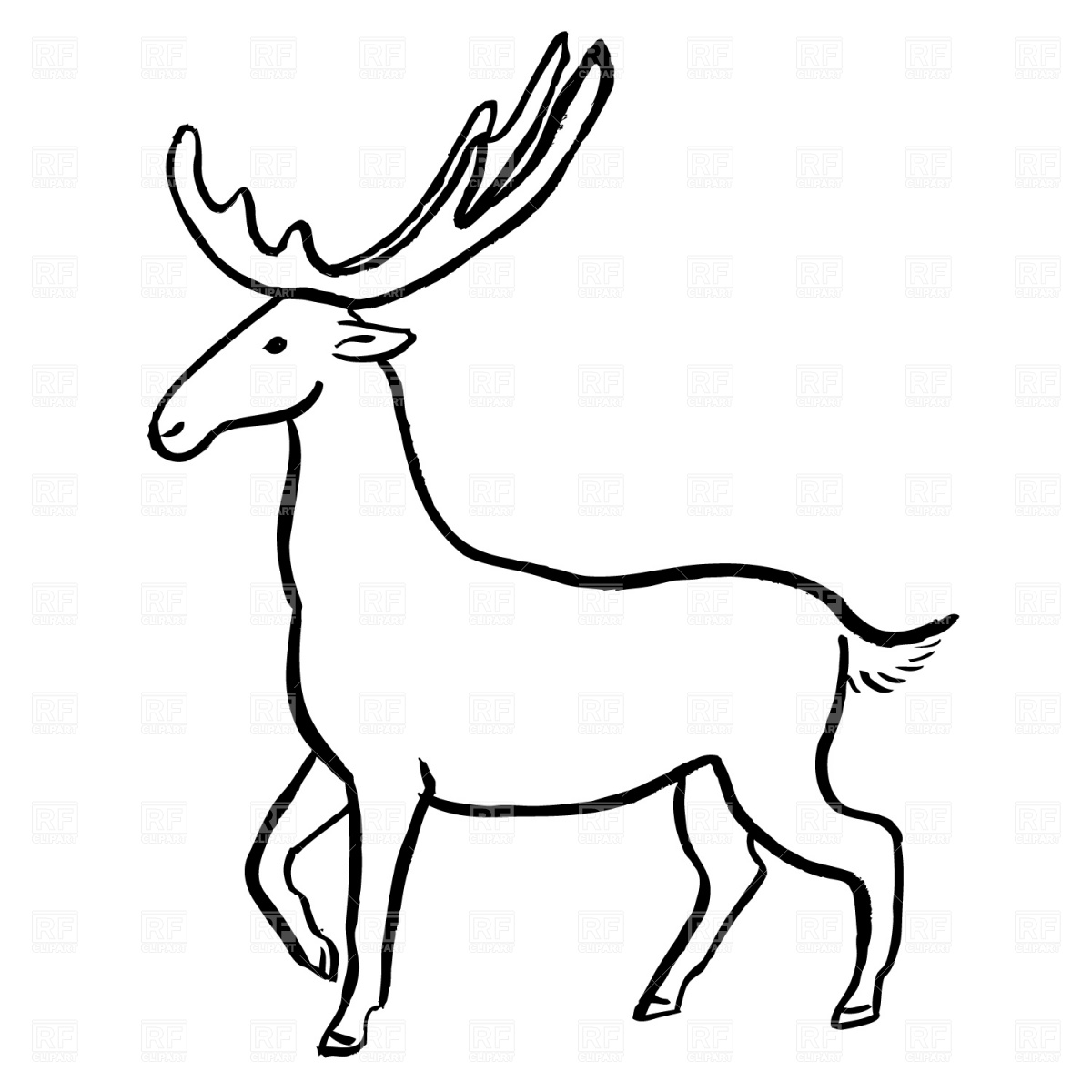 Image Of Moose 9 Moose Images For Clipart
