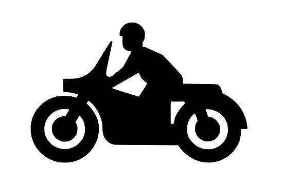 Motorcycle Black And White Png Images Clipart