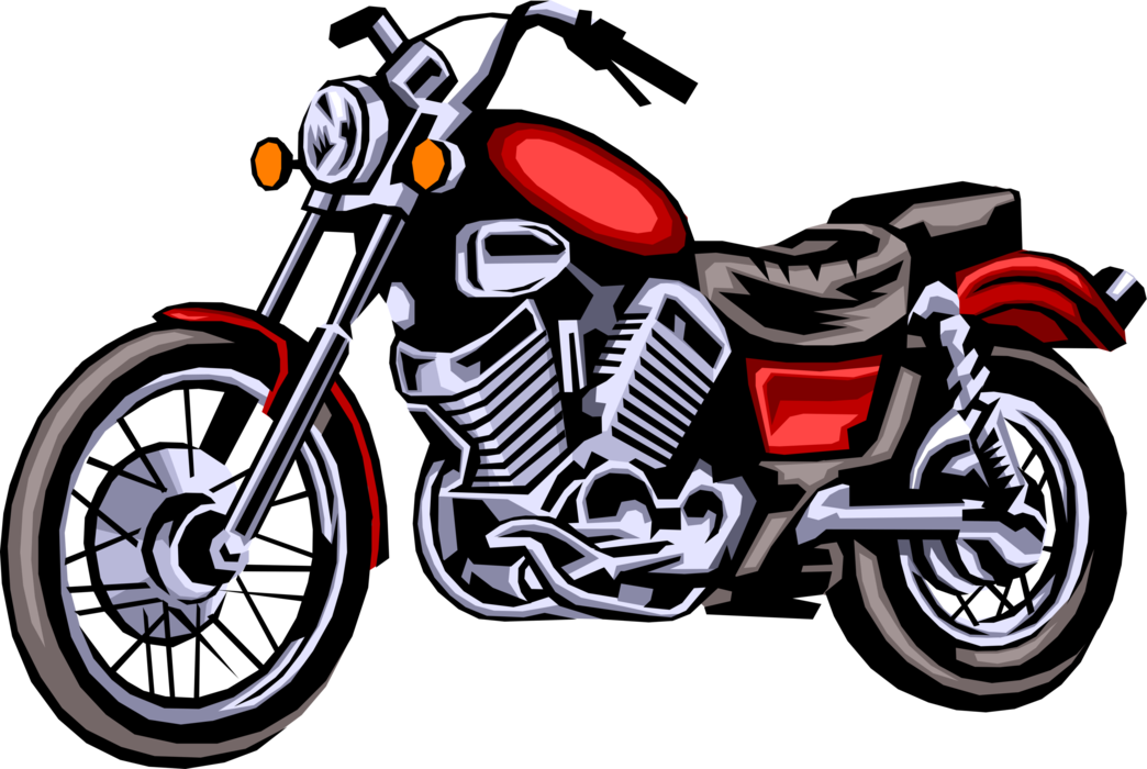 Vector Illustration Bike Motorcycle Graphics Sport Clipart