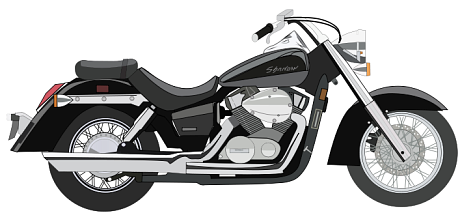 Motorcycle At Vector 2 Download Png Clipart