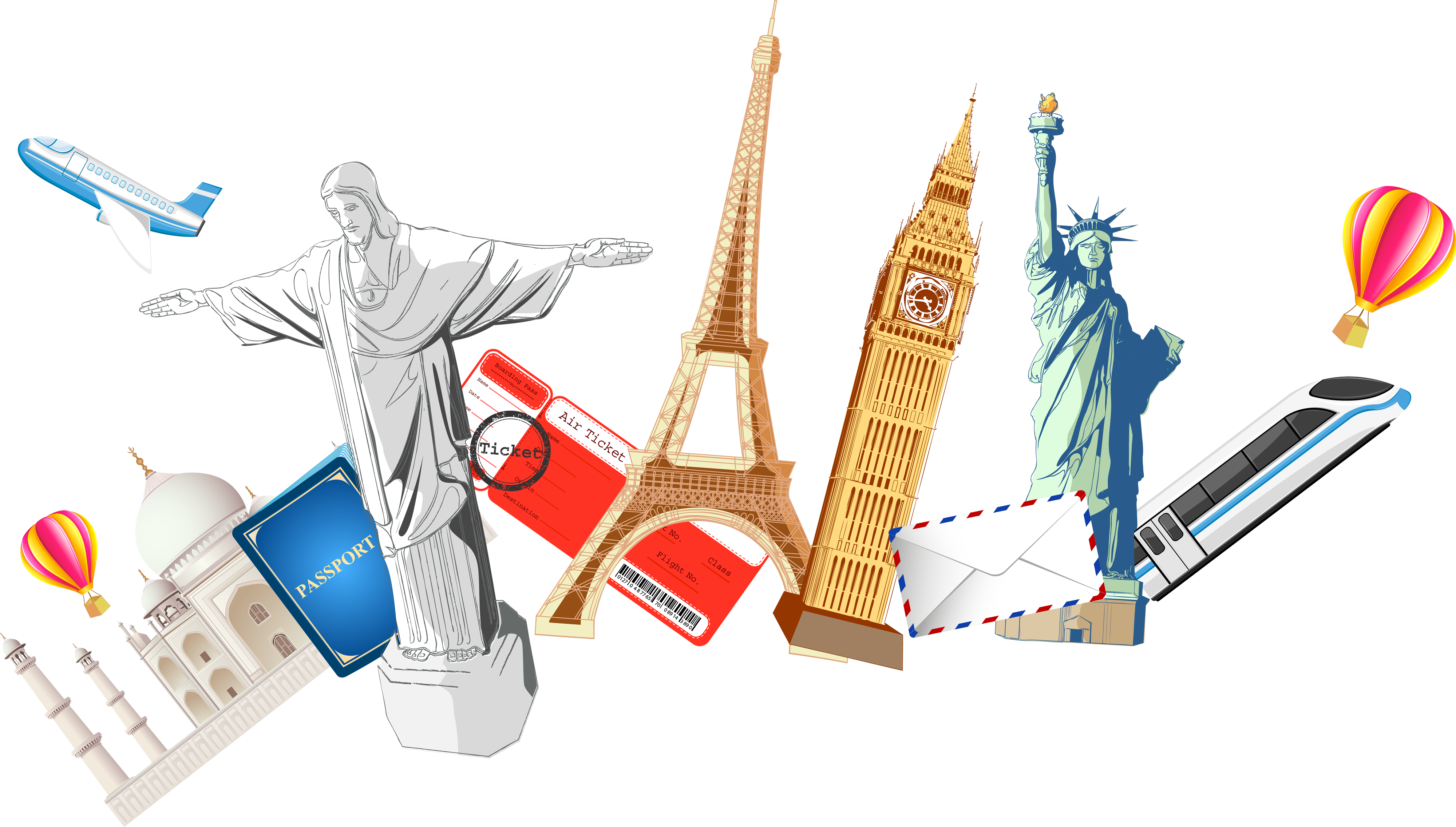 Language Of Landmarks Foreign (Toefl) As English Clipart