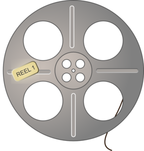 Movie Reel At Clker Vector Clipart Clipart