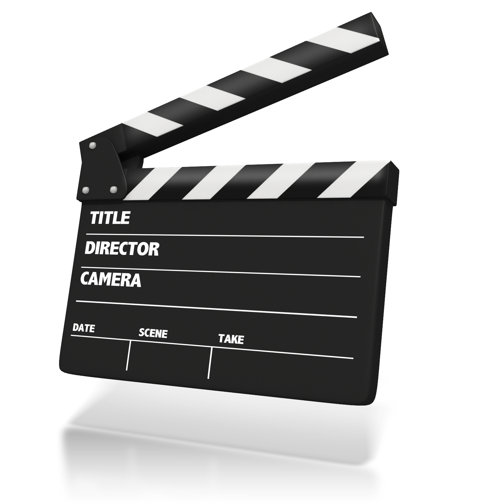 Theatre Movie Clapping Animation Presentation Clapperboard Clipart