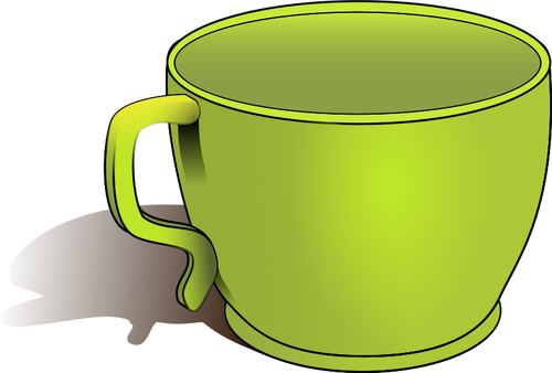 Green Cup Clipart