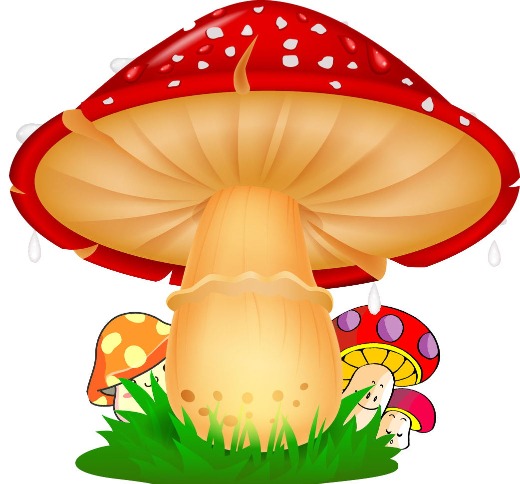 And Paternity Mushroom Sealless Illustration Creative Expression Clipart