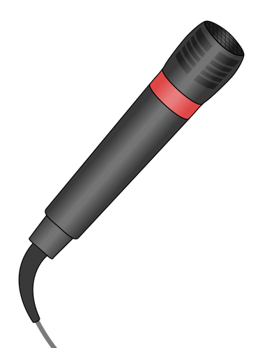 Illustration Of Microphone Clipart