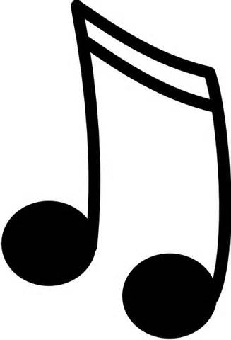 Music Note Black And White Hd Image Clipart
