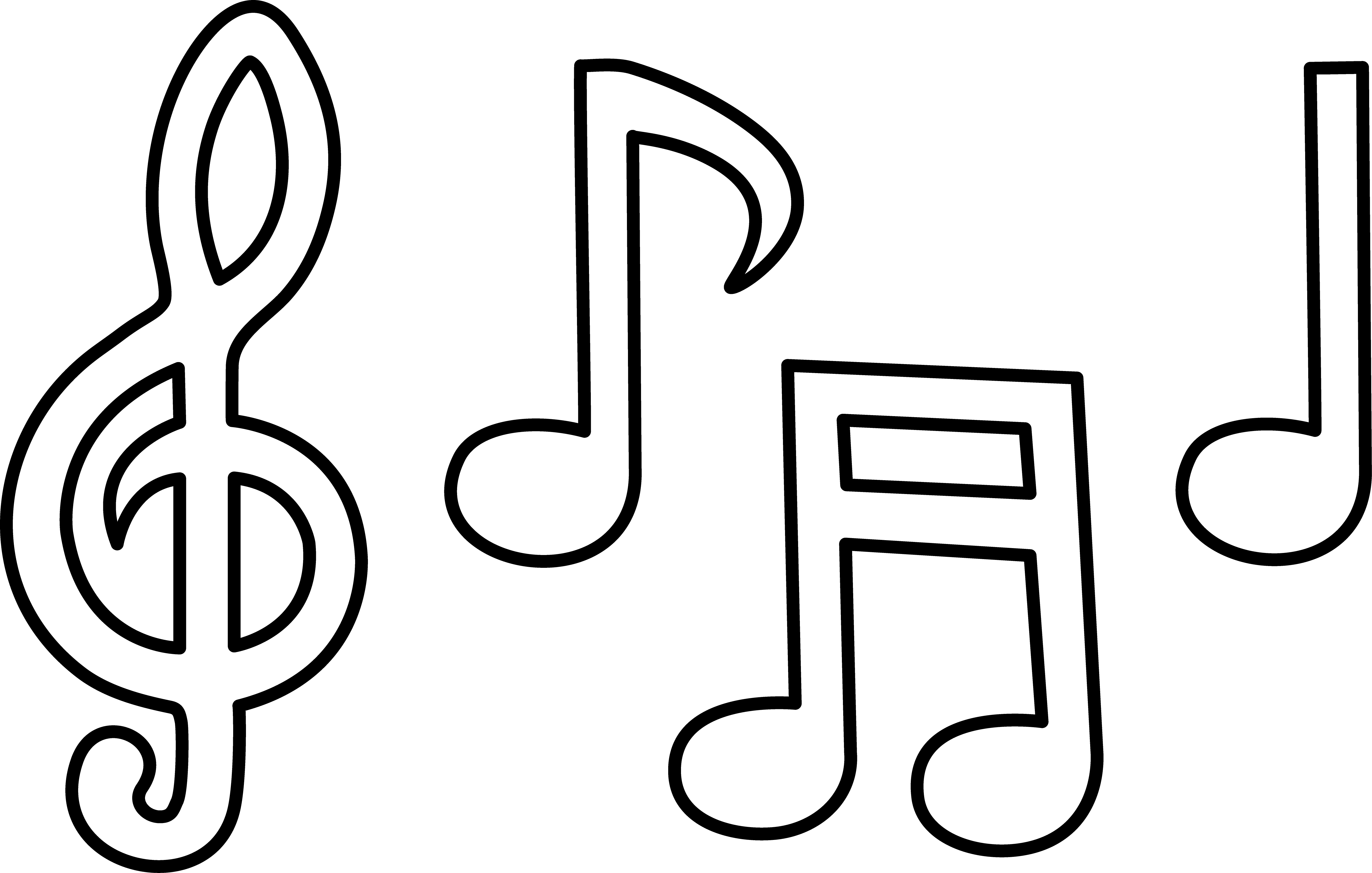 Free Images Music Note On Dayasrioma Bid Clipart