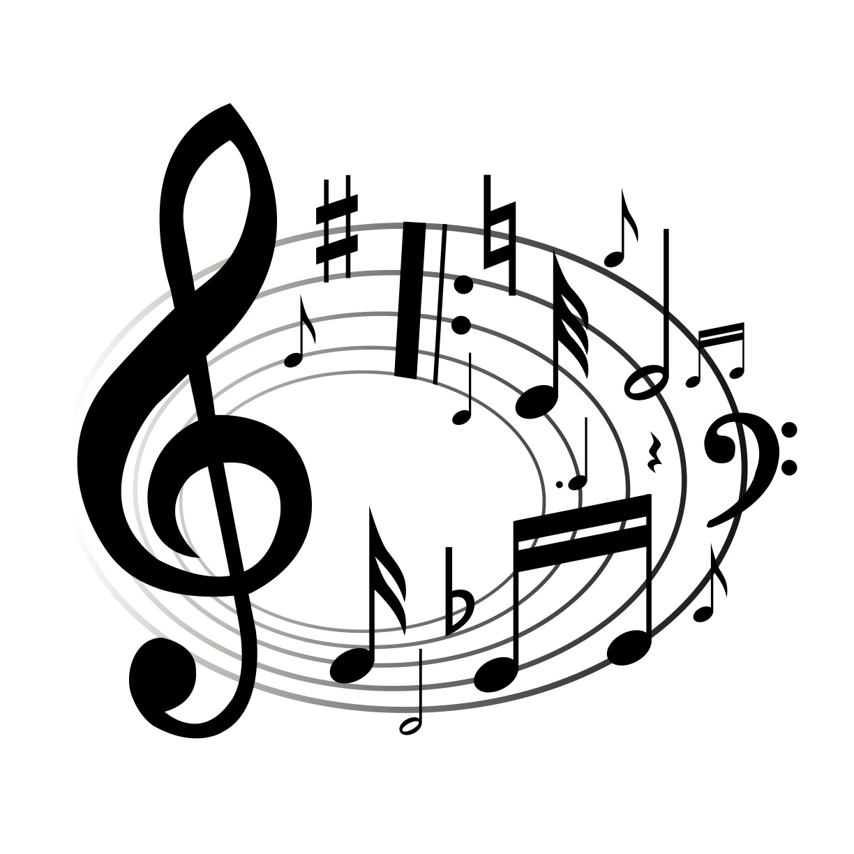 White Music Note Images Download Png Clipart