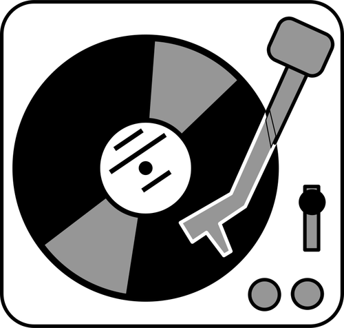 Simple Turntable Clipart