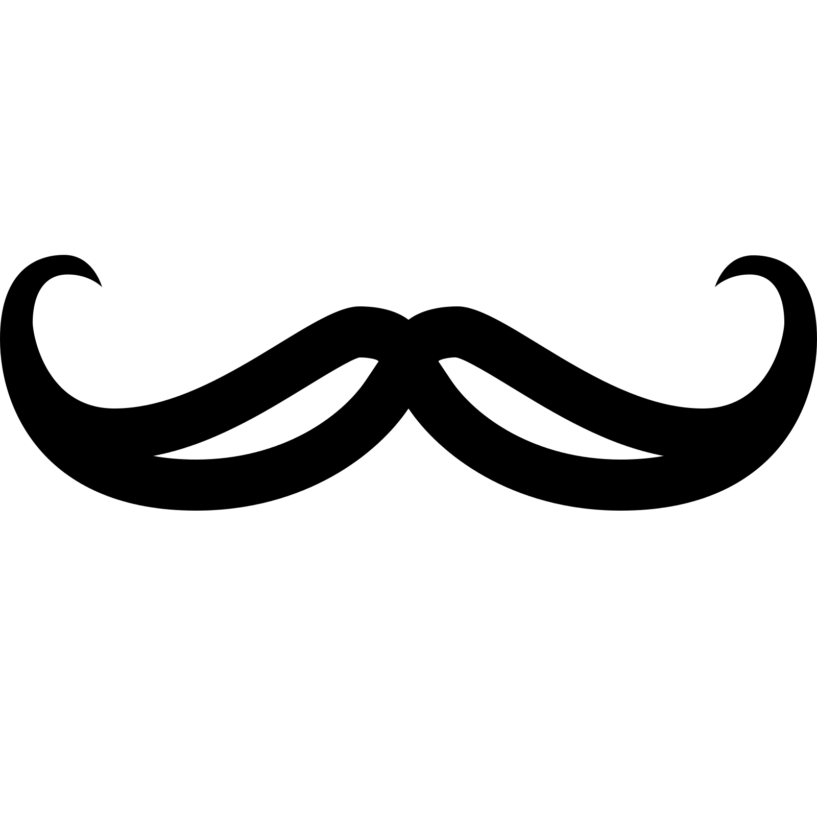 Mustache Images Black And White Jan Clipart