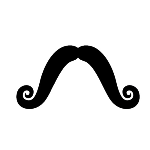 Mustache With Clear Further Cartoon Mustache Clipart