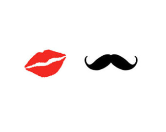 Lips And Mustache Png Image Clipart