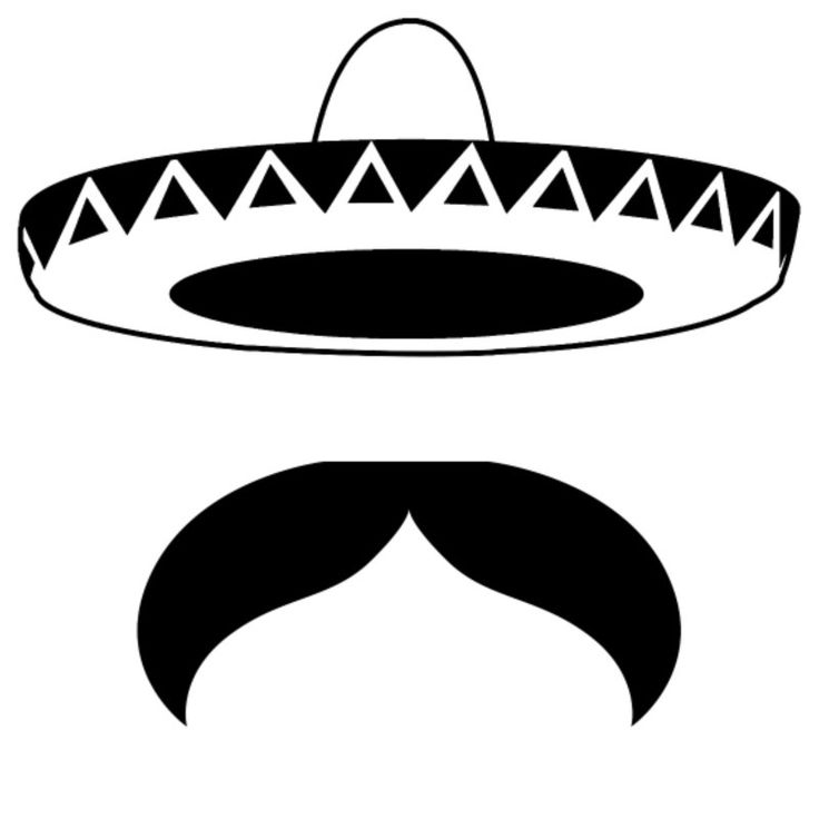 Mexican Mustache Ideas On Diy Hd Image Clipart