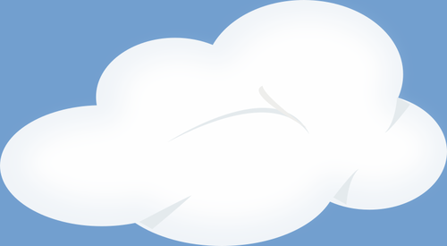Set Of Soft Clouds Clipart