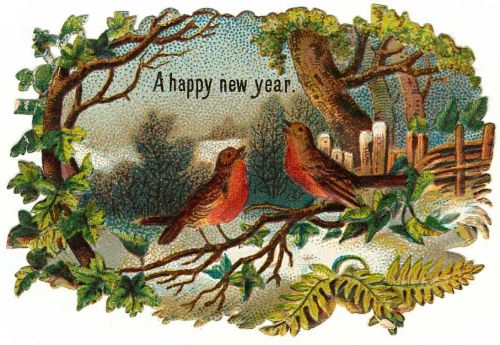 Free Vintage New Years On Imgfave Clipart