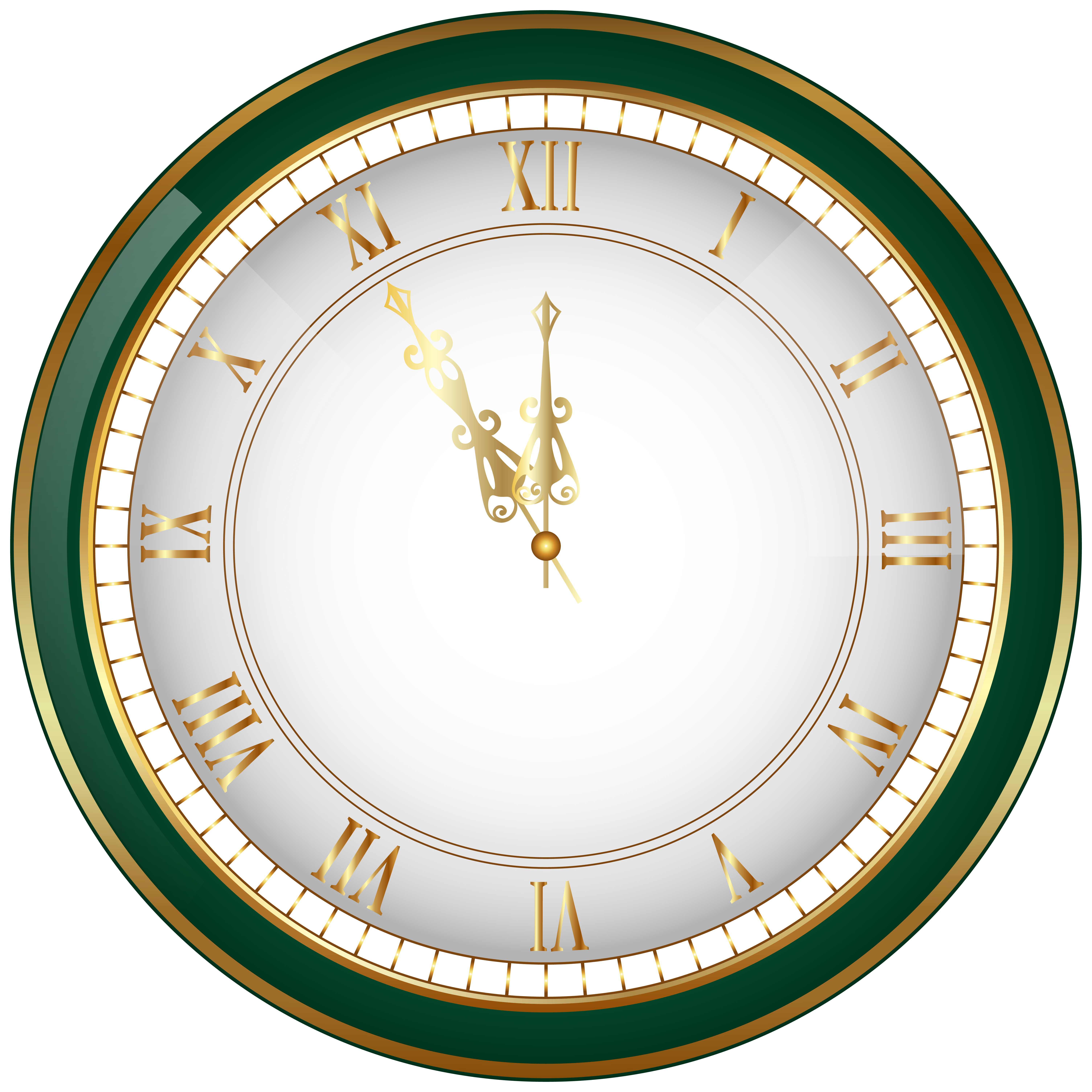 Christmas Clock Eve Year'S Free Download PNG HQ Clipart