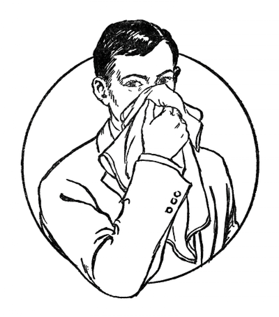Blow Your Nose Hd Image Clipart