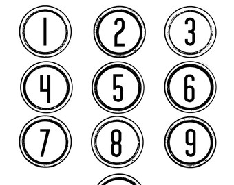 Black And White Numbers 1 Kid Clipart