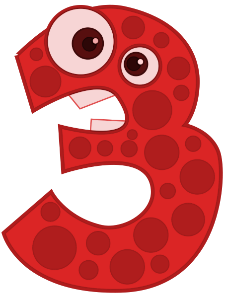 Image Of 3 5 Numbers Png Images Clipart