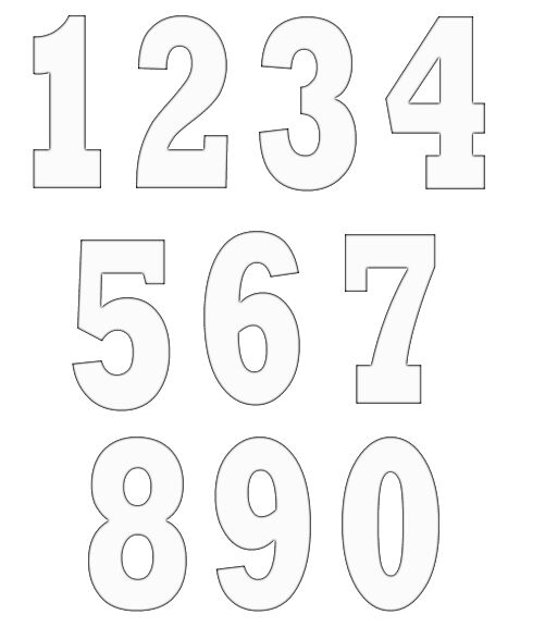 Free Numbers Craft Project Free Download Png Clipart