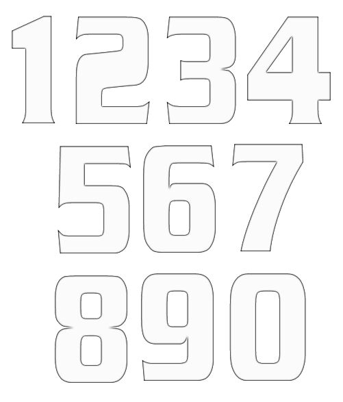 Free Numbers Craft Project Clipart Clipart