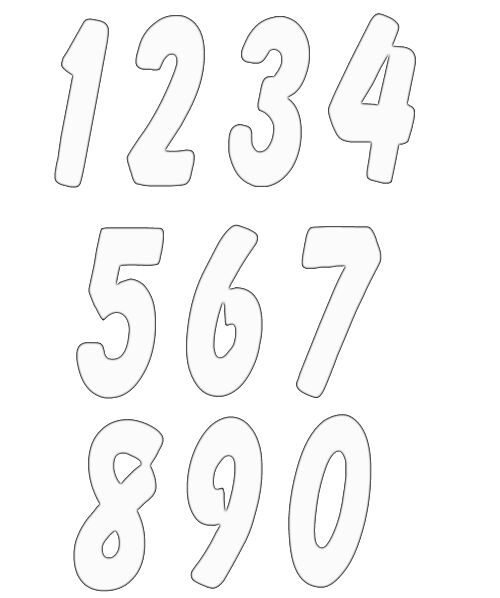 Free Numbers Craft Project Download Png Clipart
