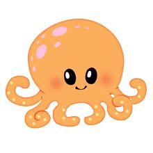 Baby Octopus Png Images Clipart