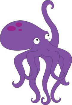 Purple Octopus Png Image Clipart