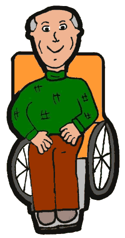 Old Man In Wheelchair Download Png Clipart