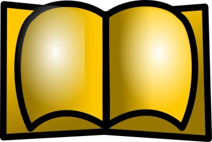 Open Book Icon Vector In Open Office Clipart