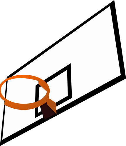 Color Of Basketball Rim Clipart
