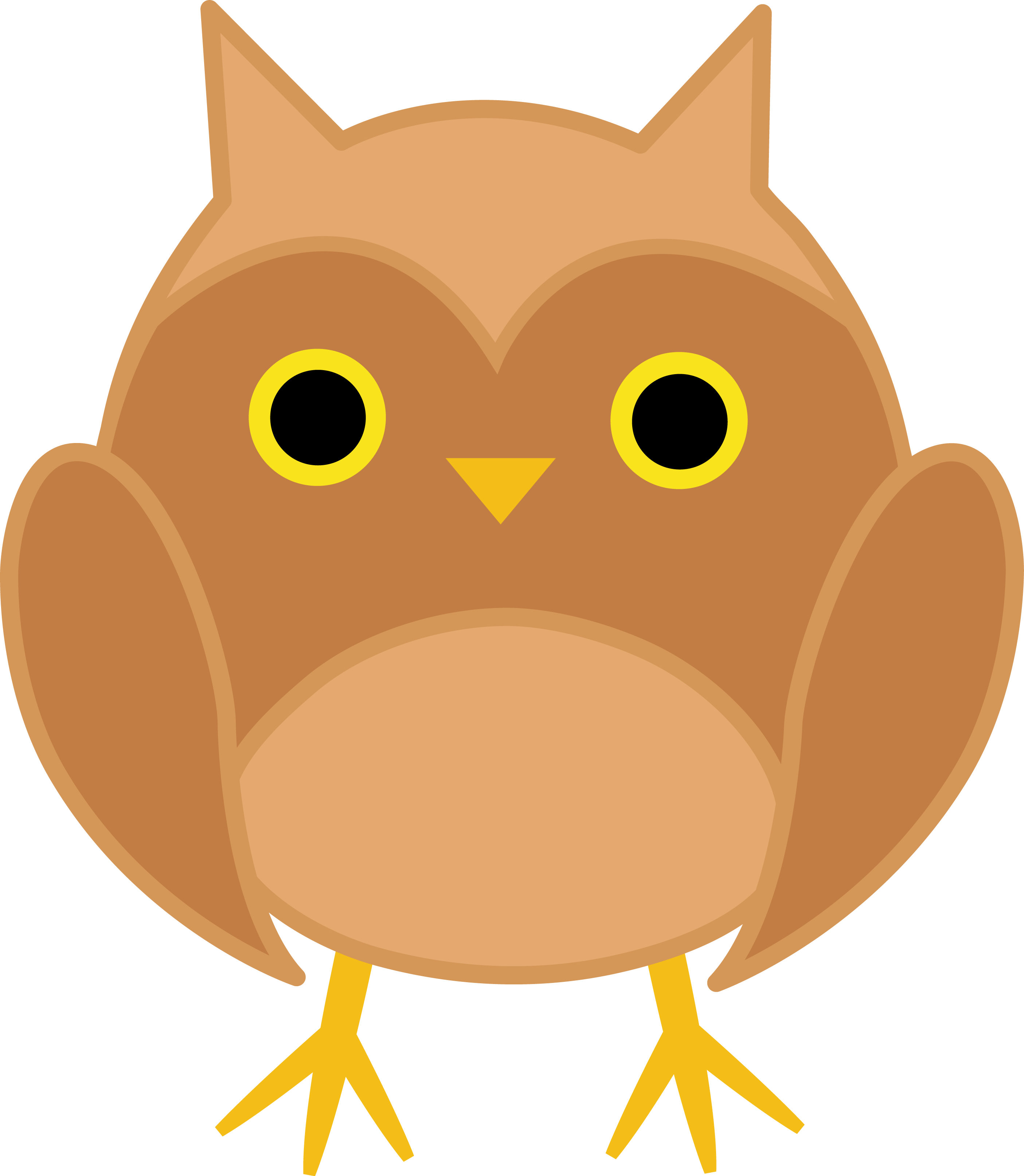 Free Owl Hostted Clipart Clipart