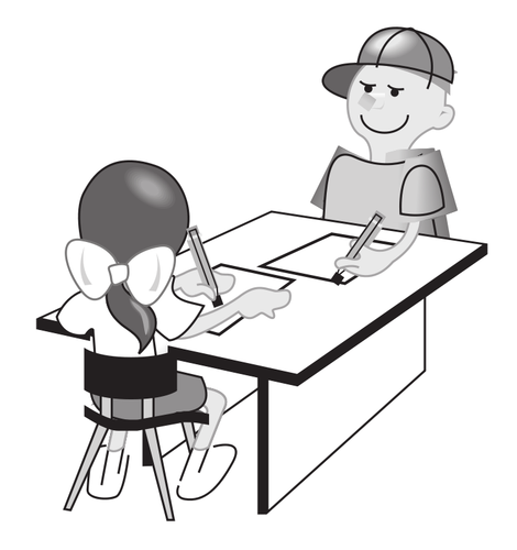 Of Kids Drawing Clipart